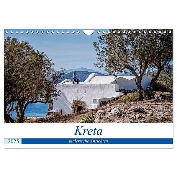 Kreta - malerische Ansichten (Wandkalender 2025 DIN A4 quer), CALVENDO Monatskalender, Calvendo, Nailia Schwarz