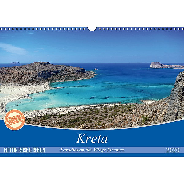 Kreta - Paradies an der Wiege Europas (Wandkalender 2020 DIN A3 quer), Cristina Wilson Kunstmotivation GbR