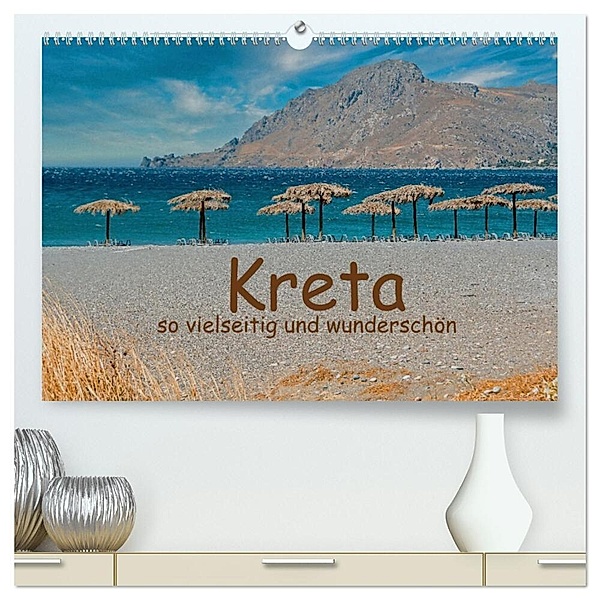Kreta so vielseitig und wunderschön (hochwertiger Premium Wandkalender 2024 DIN A2 quer), Kunstdruck in Hochglanz, Sarnade