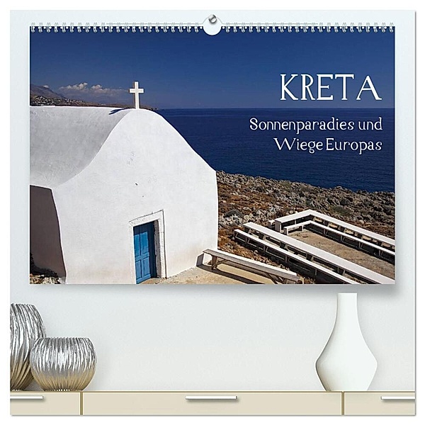 Kreta - Sonnenparadies und Wiege Europas (hochwertiger Premium Wandkalender 2024 DIN A2 quer), Kunstdruck in Hochglanz, Oliver D. Bedford