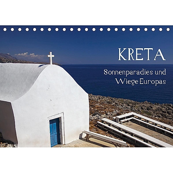 Kreta - Sonnenparadies und Wiege Europas (Tischkalender 2021 DIN A5 quer), Oliver D. Bedford