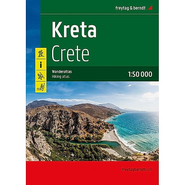 Kreta, Wanderatlas 1:50.000, freytag & berndt