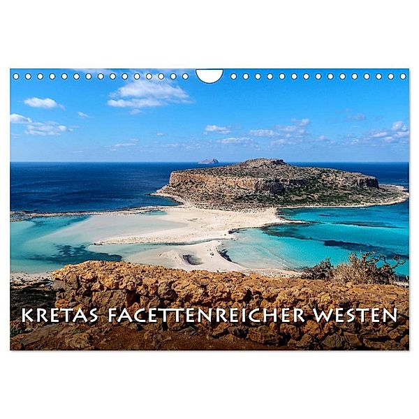 Kretas facettenreicher Westen (Wandkalender 2024 DIN A4 quer), CALVENDO Monatskalender, Emel Malms