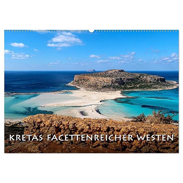 Kretas facettenreicher Westen (Wandkalender 2024 DIN A2 quer), CALVENDO Monatskalender, Emel Malms