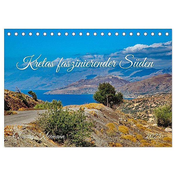 Kretas faszinierender Süden (Tischkalender 2025 DIN A5 quer), CALVENDO Monatskalender, Calvendo, Claudia Kleemann