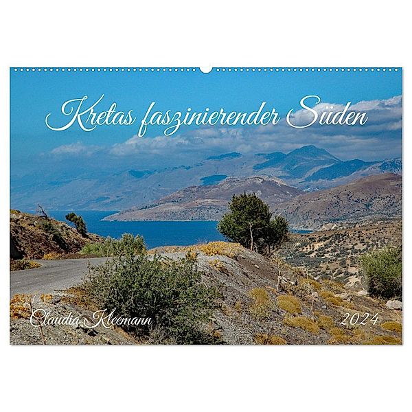 Kretas faszinierender Süden (Wandkalender 2024 DIN A2 quer), CALVENDO Monatskalender, Claudia Kleemann
