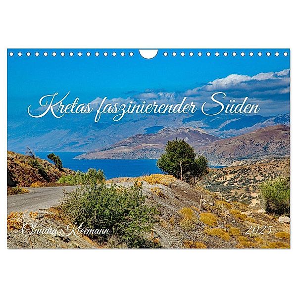 Kretas faszinierender Süden (Wandkalender 2025 DIN A4 quer), CALVENDO Monatskalender, Calvendo, Claudia Kleemann