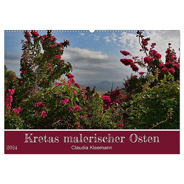 Kretas malerischer Osten (Wandkalender 2024 DIN A2 quer), CALVENDO Monatskalender, Claudia Kleemann