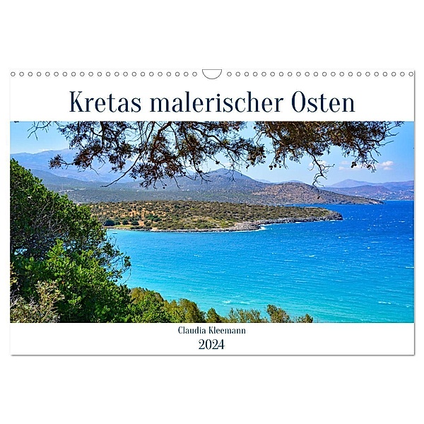 Kretas malerischer Osten (Wandkalender 2024 DIN A3 quer), CALVENDO Monatskalender, Claudia Kleemann
