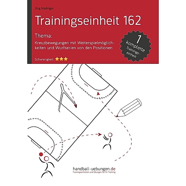 Kreuzbewegung mit Weiterspielmöglichkeiten und Wurfserien von den Positionen (TE 162), Jörg Madinger