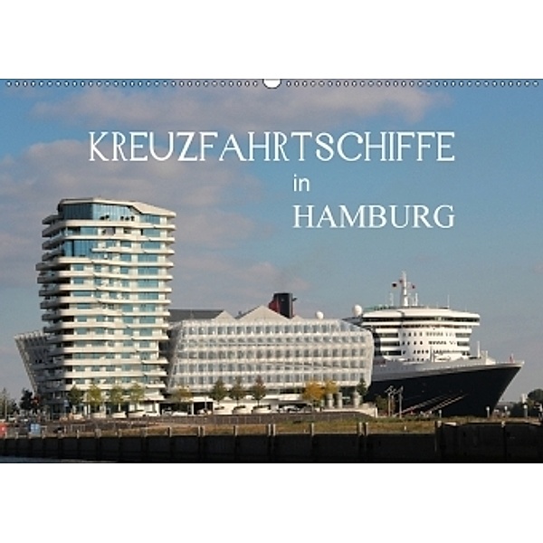Kreuzfahrtschiffe in Hamburg (Wandkalender 2017 DIN A2 quer), Matthias Brix - Studio Brix