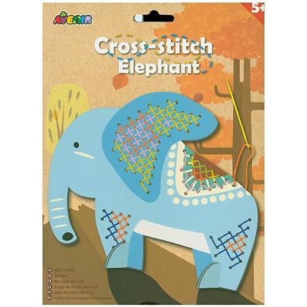 Kreuzstich - Cross Stitch Elephant
