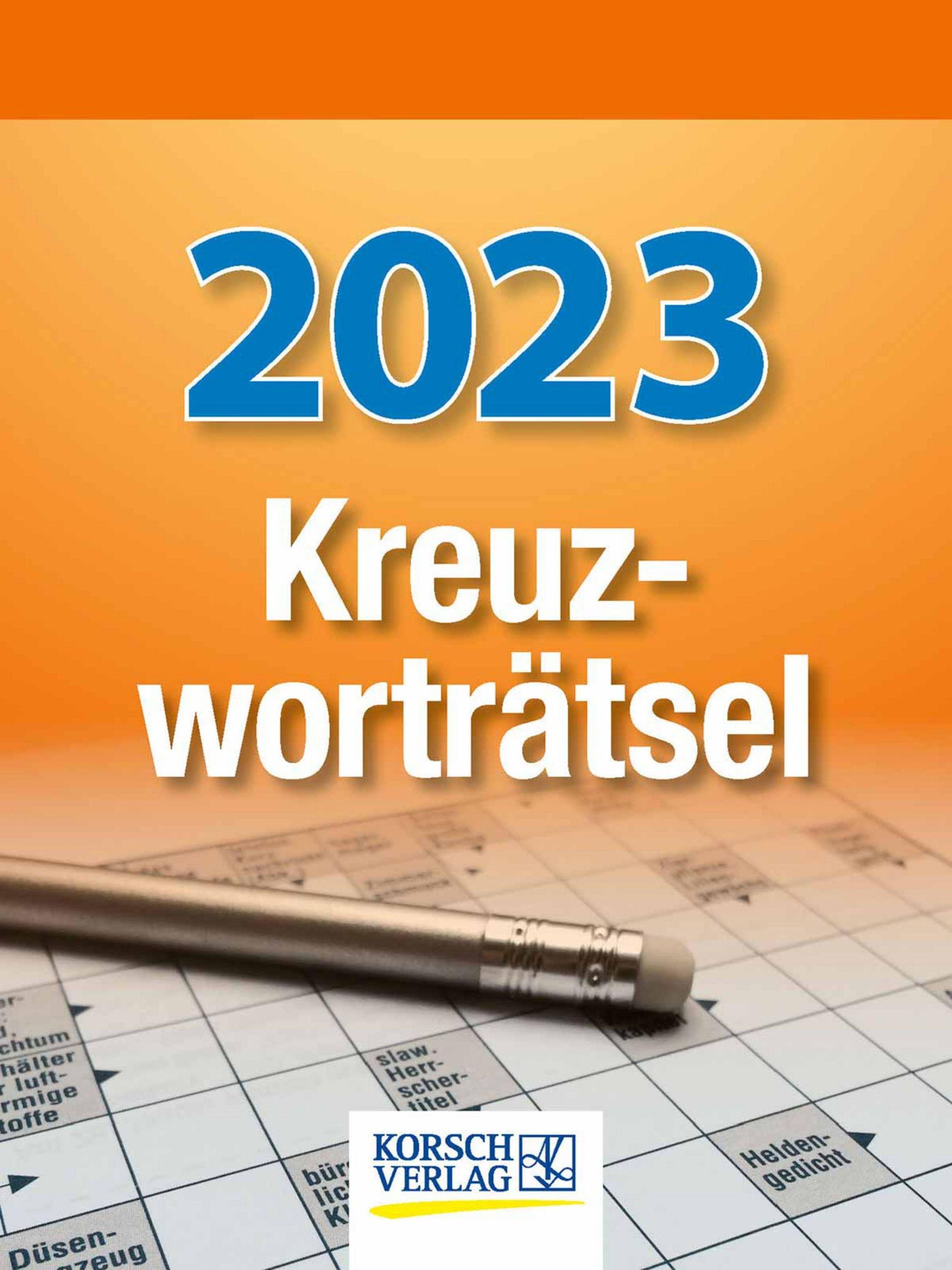 Kreuzworträtsel 2023 - Kalender günstig bei Weltbild.de bestellen