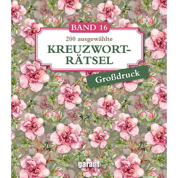 Kreuzworträtsel Deluxe, Großdruck