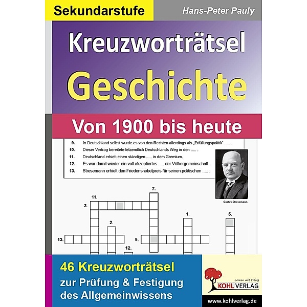 Kreuzworträtsel Geschichte  /  Aktuell, Hans-Peter Pauly