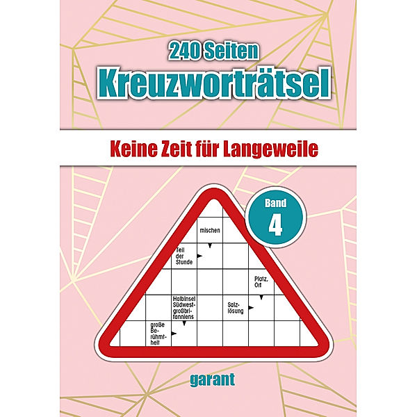 Kreuzworträtsel im Taschenbuchformat 4