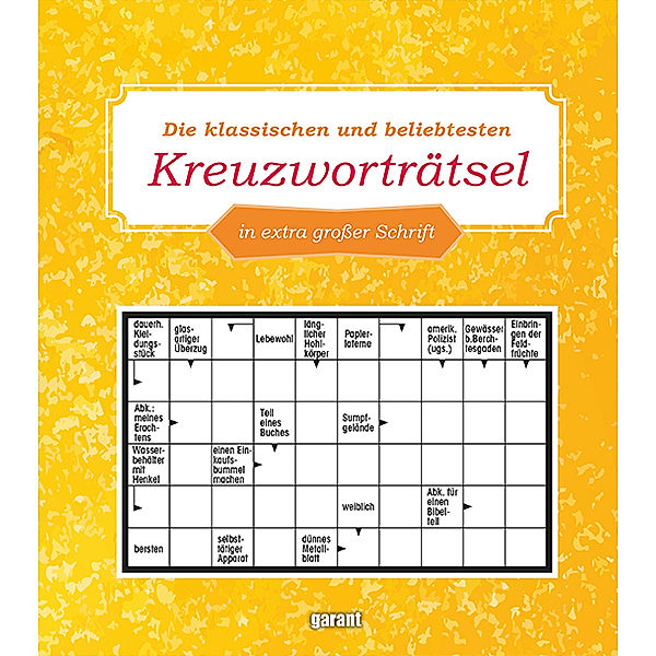 Kreuzworträtsel in Grossschrift 4