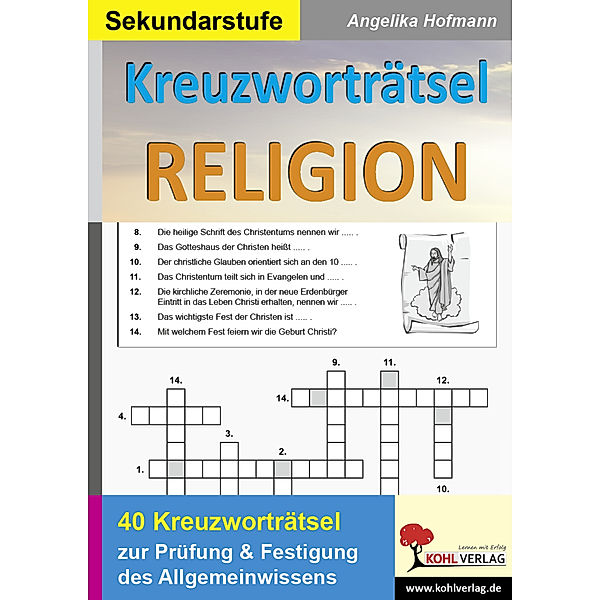Kreuzworträtsel Religion, Angelika Hofmann