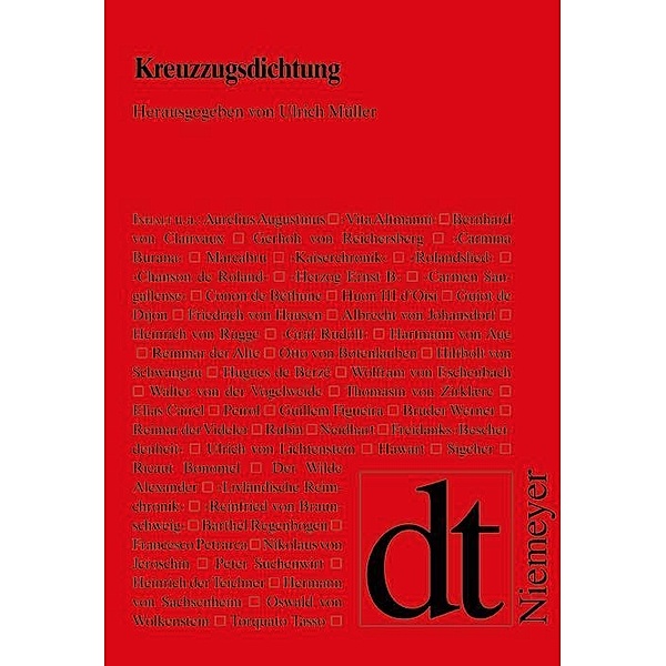 Kreuzzugsdichtung / Deutsche Texte Bd.9