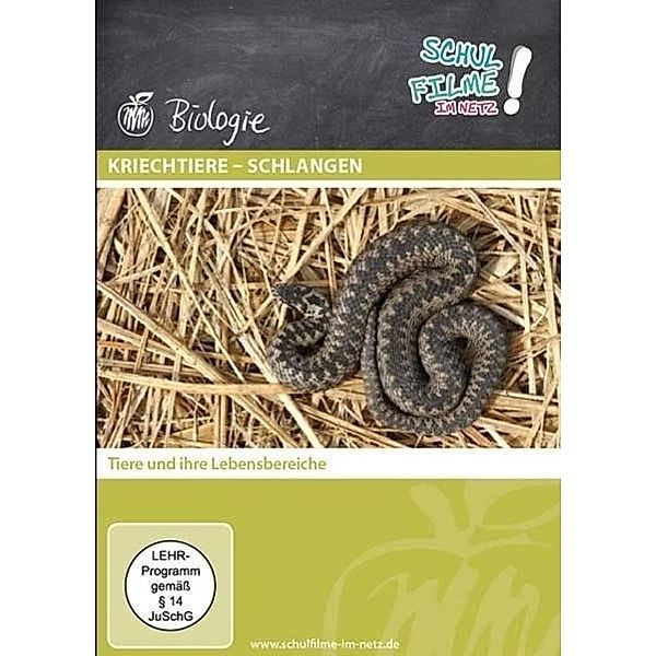 Kriechtiere - Schlangen, 1 DVD