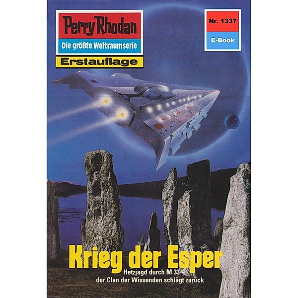 Krieg der Esper (Heftroman) / Perry Rhodan-Zyklus Die Gänger des Netzes Bd.1337, Ernst Vlcek