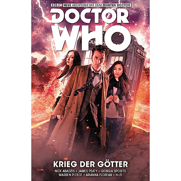 Krieg der Götter / Doctor Who - Der zehnte Doktor Bd.7, Nick Abadzis, James Peaty
