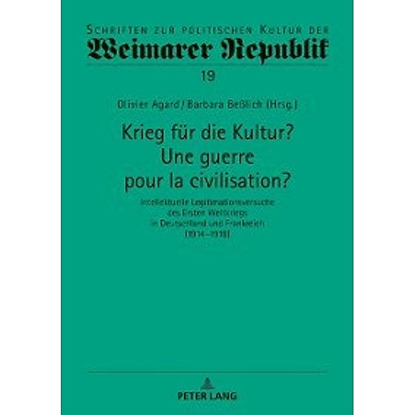 Krieg fuer die Kultur? Une guerre pour la civilisation?