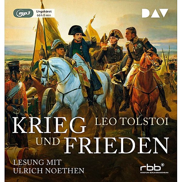 Krieg und Frieden,6 MP3-CDs, Leo N. Tolstoi