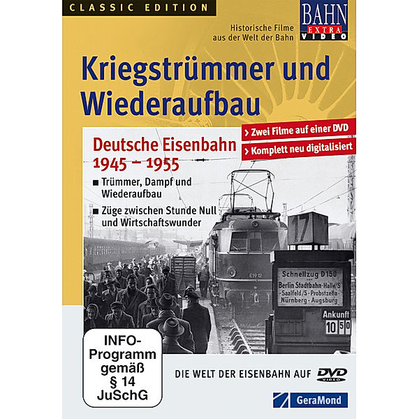 Kriegstrümmer und Wiederaufbau, 1 DVD, Ton Pruissen