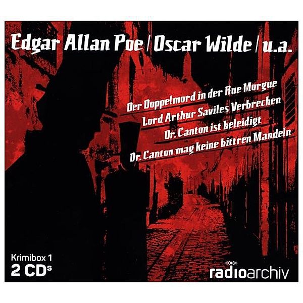 Krimi-Hörspiel-Box.Tl.1,2 Audio-CD, Edgar Allan Poe, Oscar Wilde