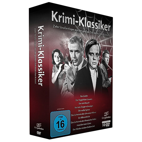 Krimi-Klassiker - Zehn Strassenfeger aus der grossen Zeit deutscher Krimis