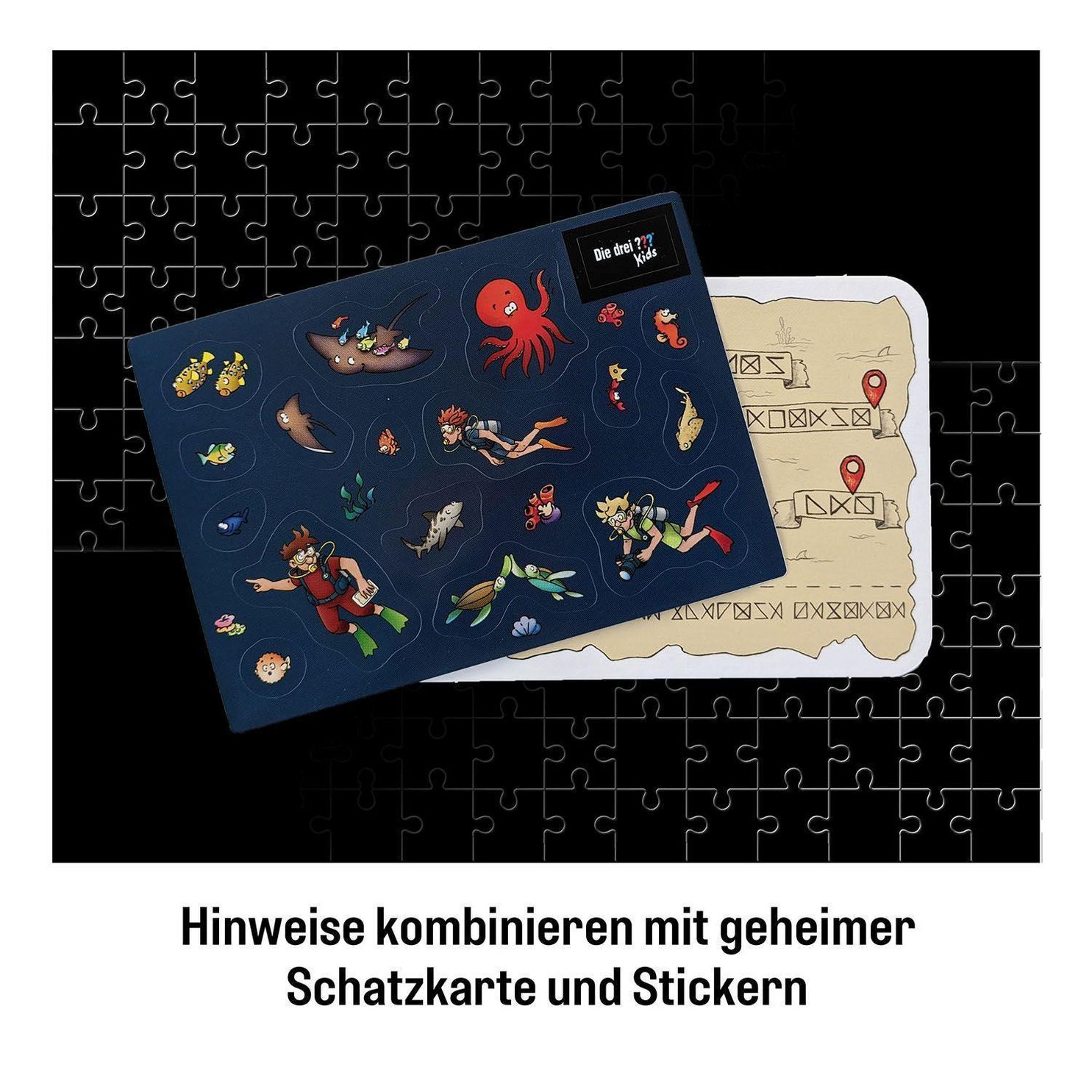 Krimi-Puzzle: Die drei ??? Kids – Achtung, Meeresungeheuer! 150-teilig |  Weltbild.de