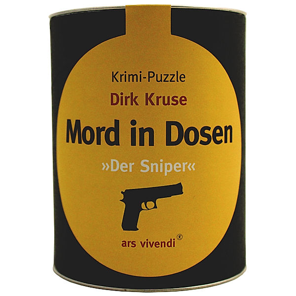 ARSVIVENDI Krimi-Puzzle - Mord in Dosen (Puzzle), Der Sniper, Dirk Kruse