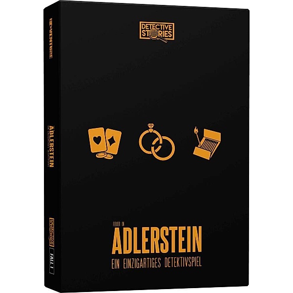 EDITION,MICHAEL FISCHER Krimi-Spielebox: Detective Stories iDventure - Das Feuer in Adlerstein (Fall 1), iDventure