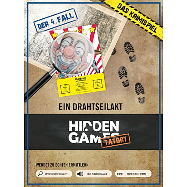 EDITION,MICHAEL FISCHER Krimi-Spielebox: Hidden Games Tatort - Ein Drahtseilakt (Fall 4)