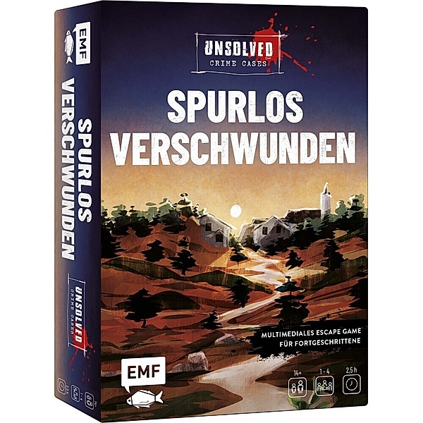 EDITION,MICHAEL FISCHER Krimi-Spielebox: Unsolved Crime Cases - Spurlos verschwunden, Paperdice Solutions GmbH