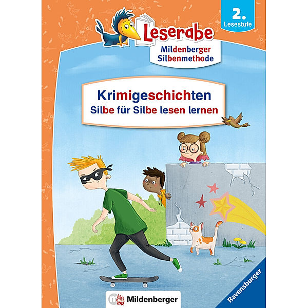 Krimigeschichten - Silbe für Silbe lesen lernen - Leserabe ab 2. Klasse - Erstlesebuch für Kinder ab 7 Jahren, Fabian Lenk