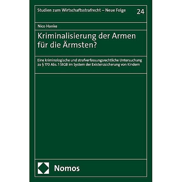 Kriminalisierung der Armen für die Ärmsten?, Nico Hanke