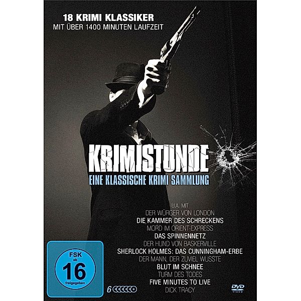 Krimistunde, 6 DVDs, Diverse Interpreten