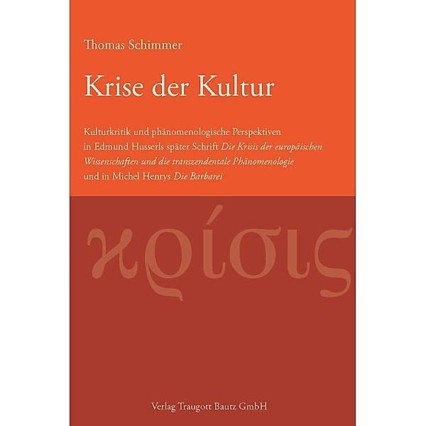 Krise der Kultur, Thomas Schimmer