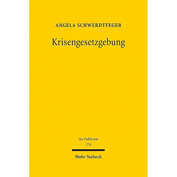 Krisengesetzgebung, Angela Schwerdtfeger