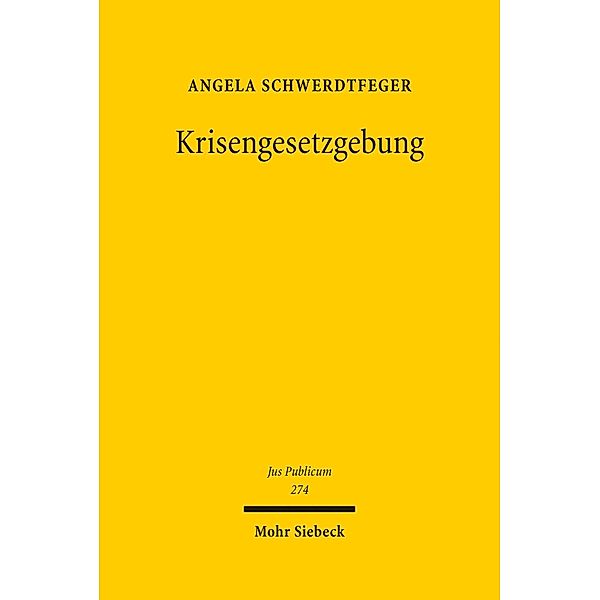 Krisengesetzgebung, Angela Schwerdtfeger