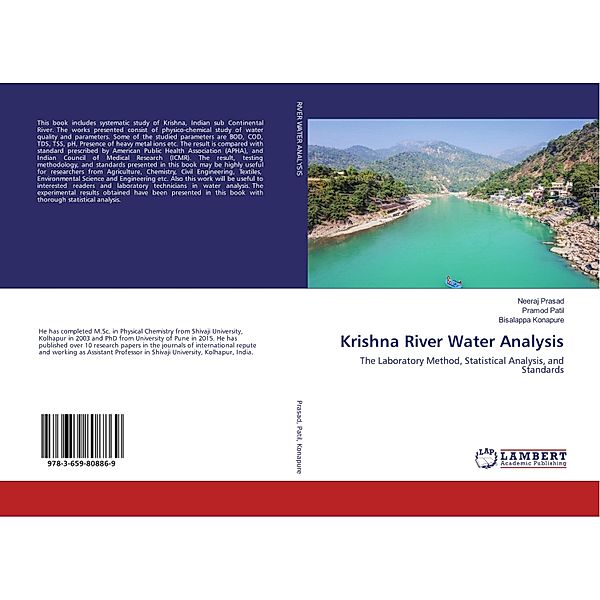 Krishna River Water Analysis, Neeraj Prasad, Pramod Patil, Bisalappa Konapure