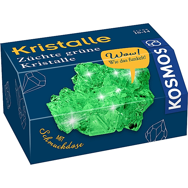 Kosmos Spiele Kristalle - Züchte grüne Kristalle (Experimentierkasten)