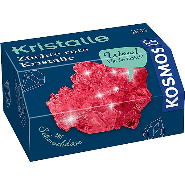 Kosmos Spiele Kristalle - Züchte rote Kristalle (Experimentierkasten)