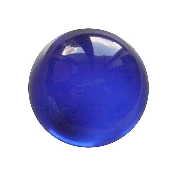 Kristallglaskugel HERMES 100mm, kobaltblau