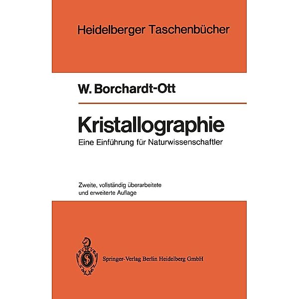 Kristallographie / Heidelberger Taschenbücher Bd.180, Walter Borchardt-Ott