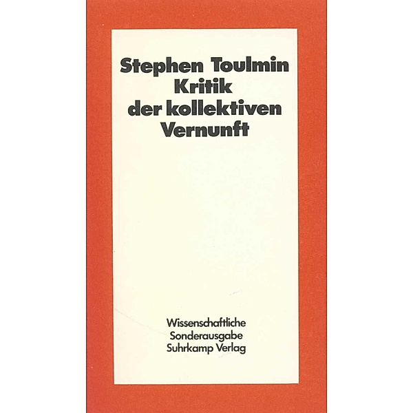 Kritik der kollektiven Vernunft, Stephen Toulmin
