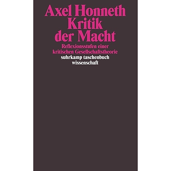 Kritik der Macht, Axel Honneth