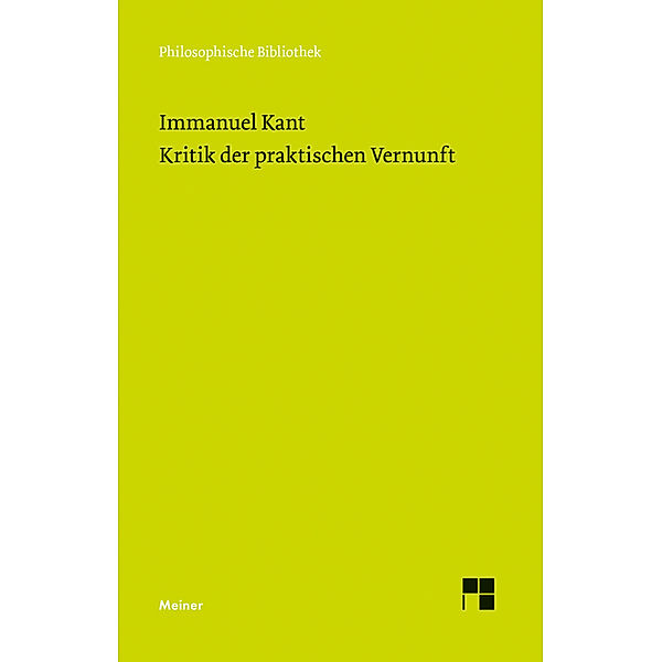 Kritik der praktischen Vernunft, Immanuel Kant